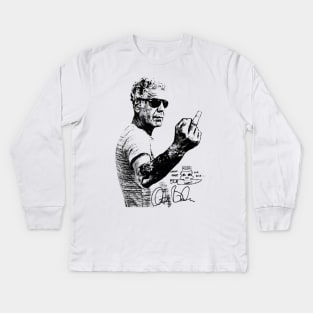 Anthony Bourdain Classic Kids Long Sleeve T-Shirt